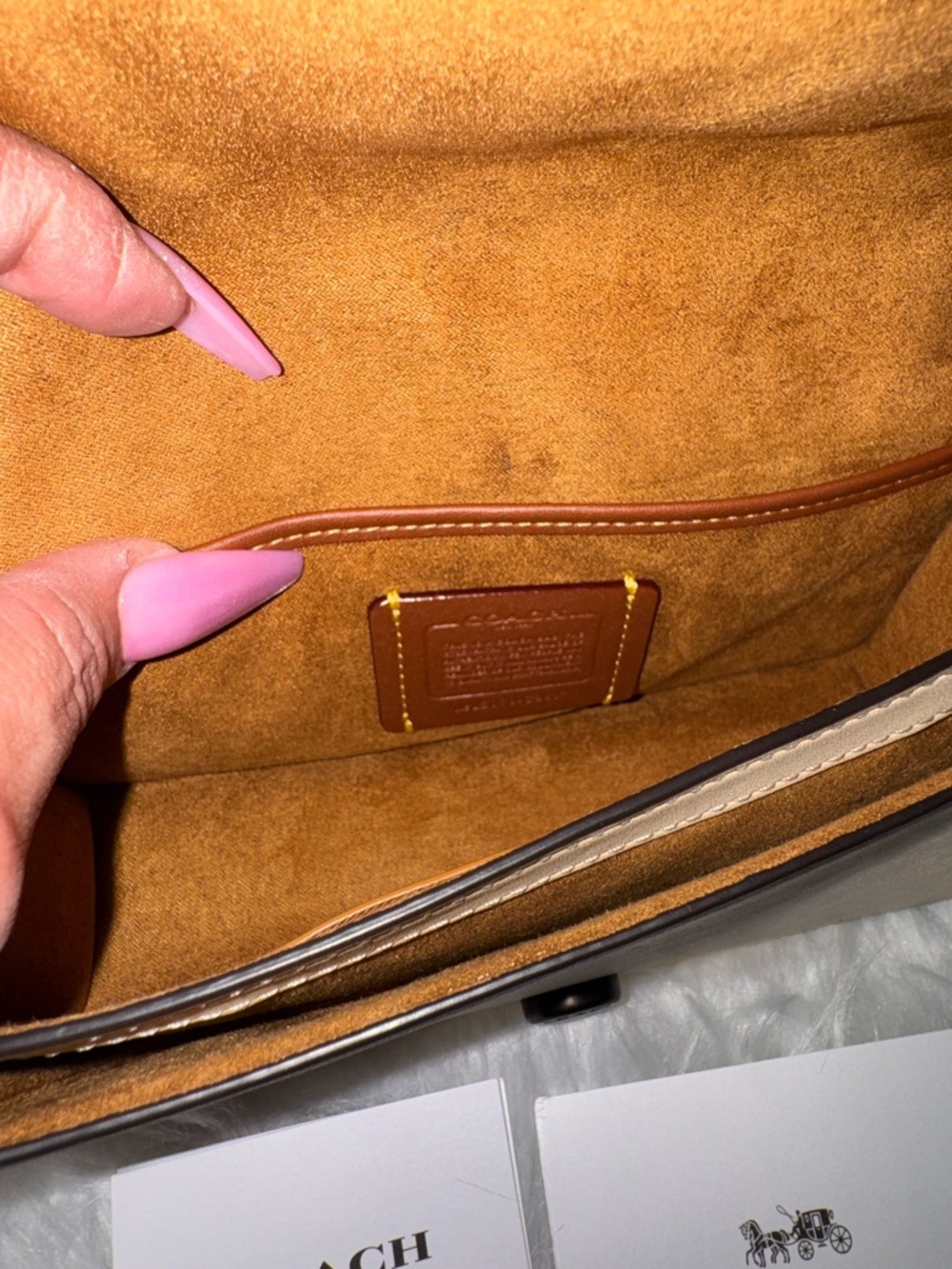 Coach Colorblock Leather Shoulder Bag – She’s Classy, Not Loud - Picture 9 of 10